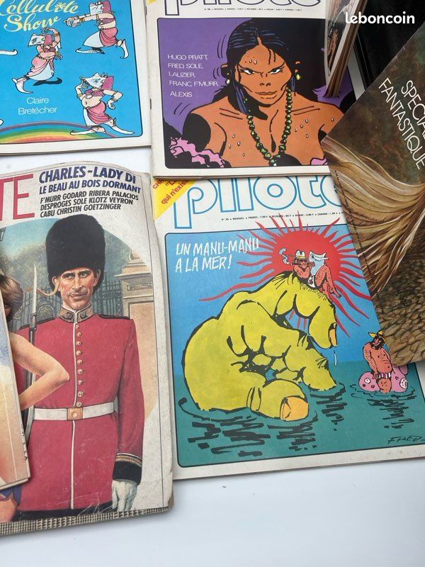 Lot de 13 anciens magazines - Pilote (image 5)