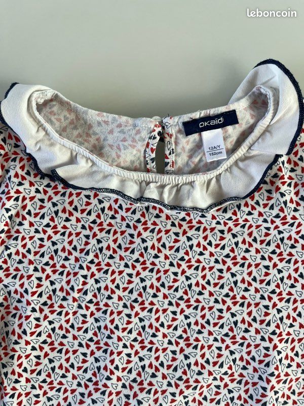 Femme T shirt Tee Géométrique du quotidien Fin de semaine Rose Claire