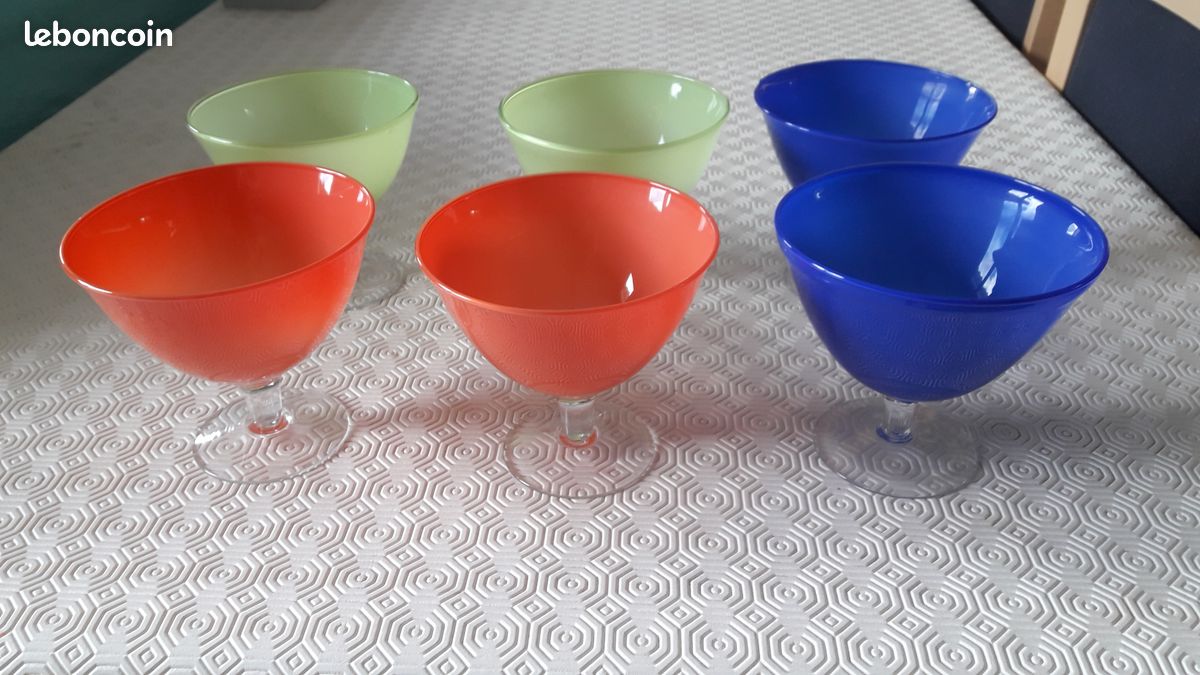 6 coupes de 3 couleurs différentes (image 1)
