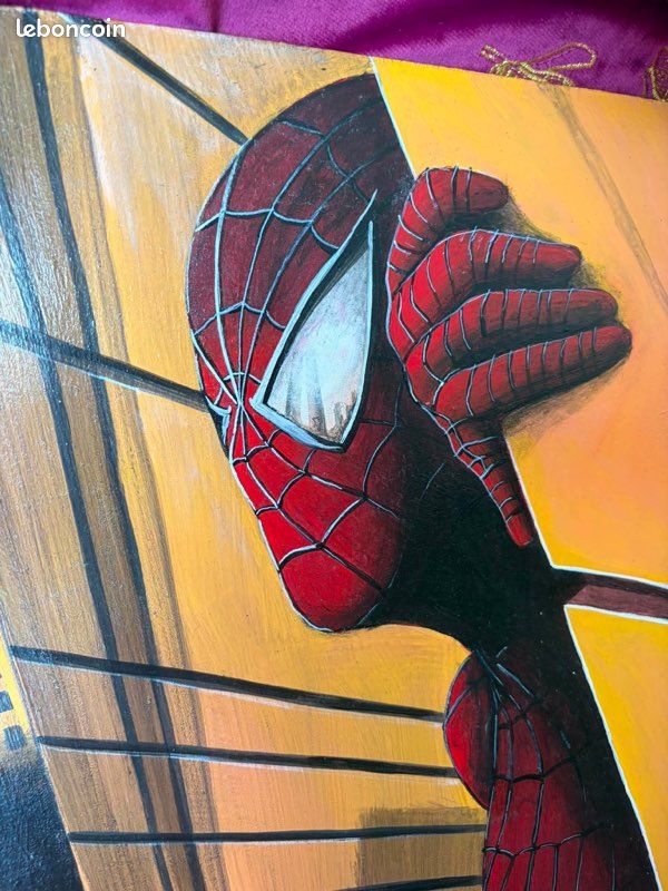 Cadre fait main par une créatrice spider man (image 3)