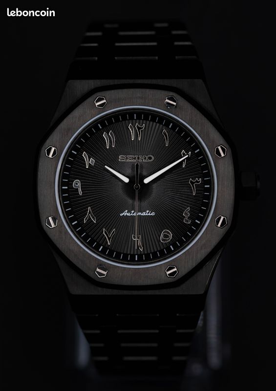 SeikOak Arabic Black 41mm (image 2)