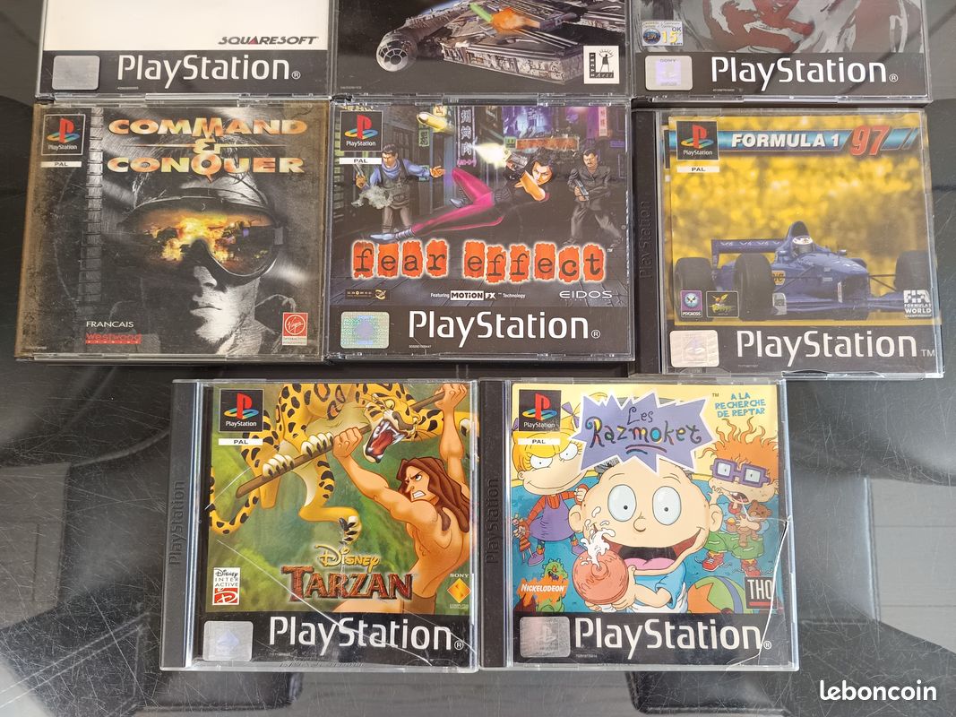 Lot Jeux Console Sony Playstation PS1 Lot n°3 Jeux vidéo