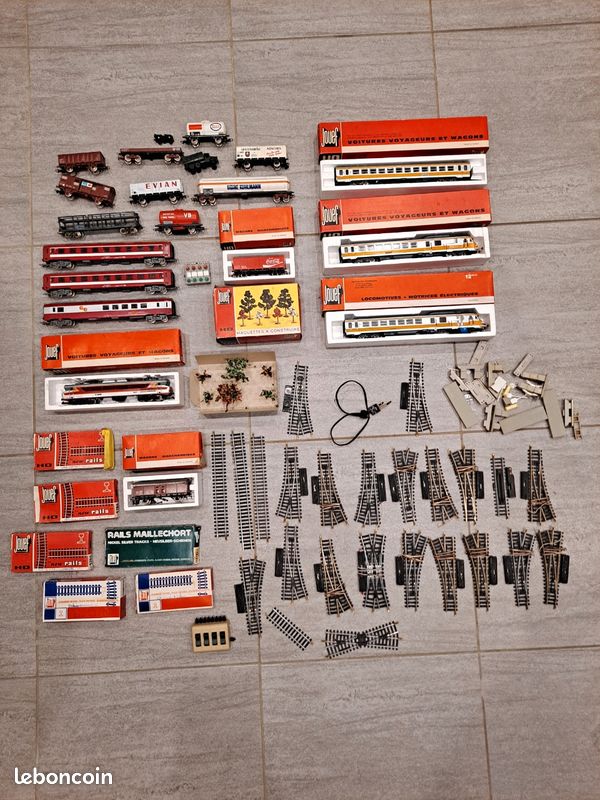 Lot Train miniature HO Jouef - Jeux & Jouets