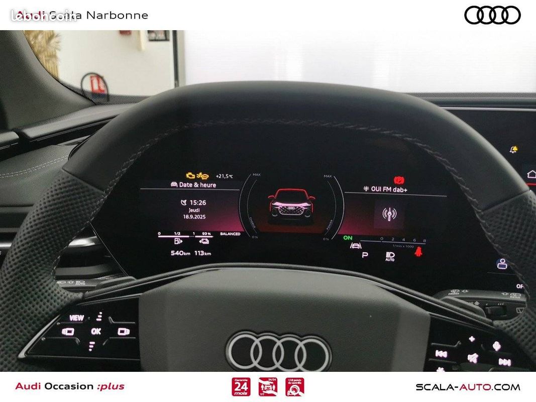 AUDI Q5 Sportback e-hybrid 299 ch S tronic 7 Quattro S line optionné (image 9)