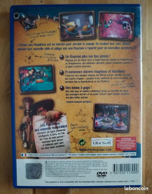 Sony PlayStation 2 Rayman 3 Hoodlum Havoc - Complet - PS2 (image 3)