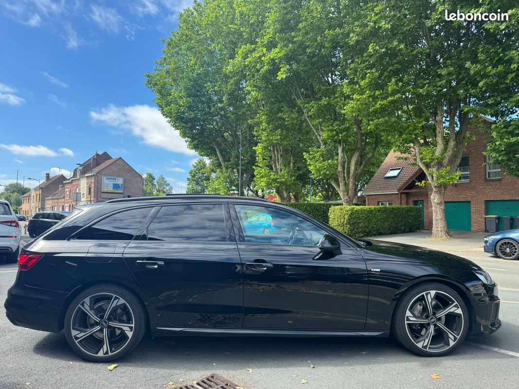 AUDI A4 AVANT 40 TDI 204 ch S tronic 7 S line / Apple CarPlay / Toit ouvrant panoramique (image 6)