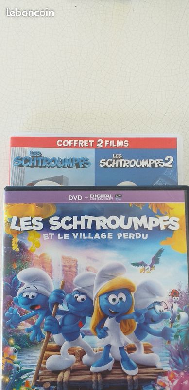 DVD Coffret 2 dvd + 1 / LES SHTROUMPFS (image 2)
