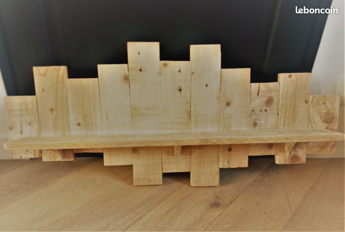 Etagère bois industrielle (image 1)