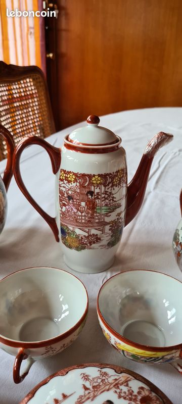 Service à thé en Porcelaine japonaise (image 5)