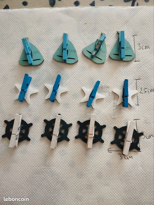 Accessoires loisirs créatifs thème mer (image 5)