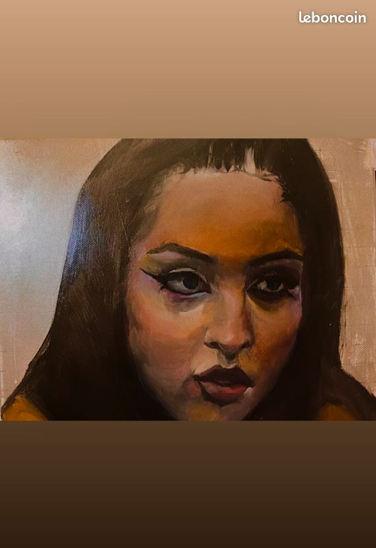 Tableau Alexa demie Maddie Perez euphoria, 24x30cm (image 1)