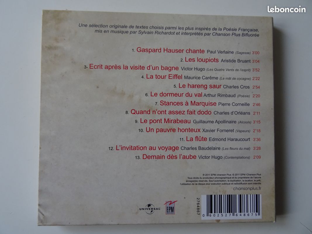 Chanson plus bifluorée - Poèmes (image 2)