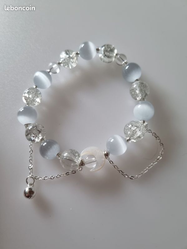 Bracelet extensible en perle de cristal (image 2)