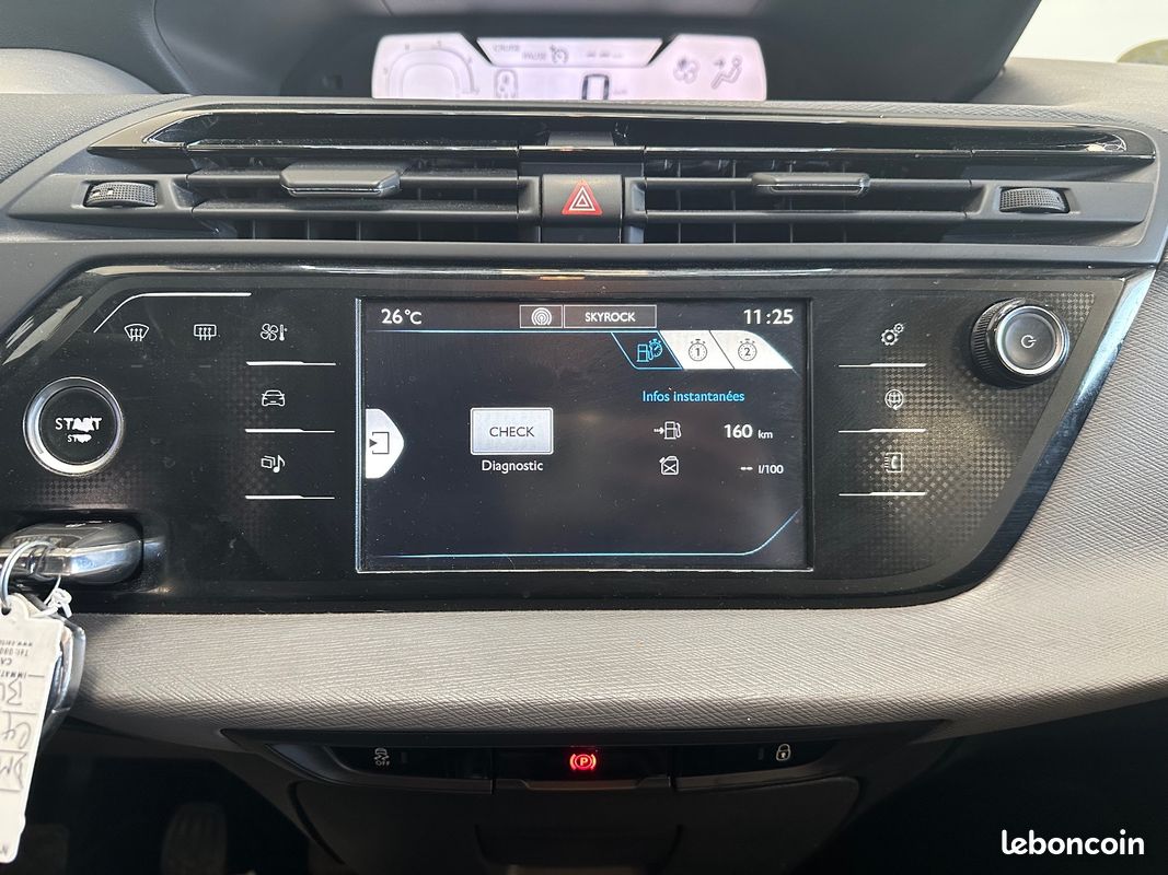 CITROEN C4 PICASSO 1.6 HDi 115 Attraction PREMIERE MAIN + ENTRETIEN COMPLET CITROEN (image 15)