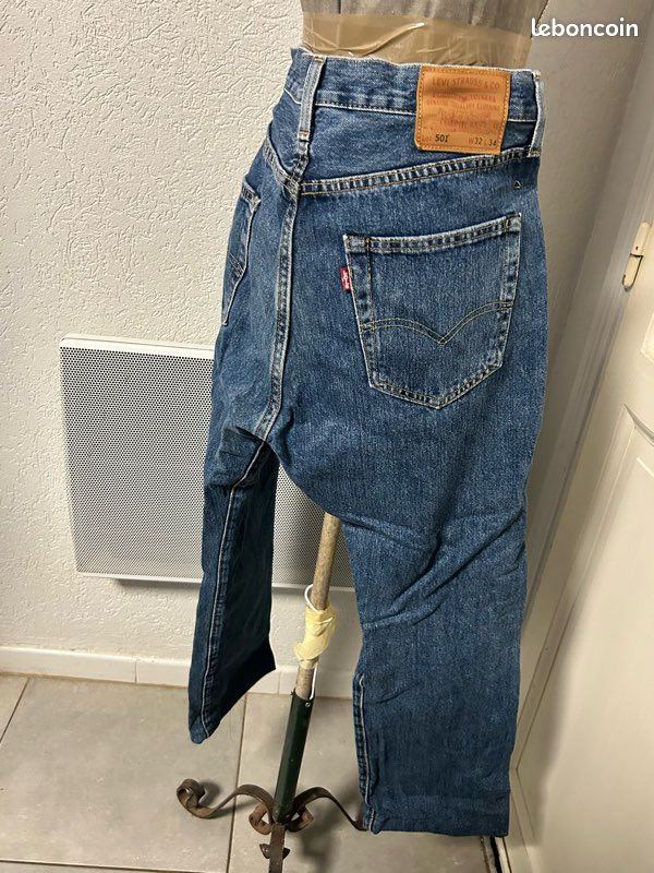 Carton58) Lots de deux Jeans Homme LEVI ‘STRAUSS&CO taille 42 voir toute les mesures (image 12)