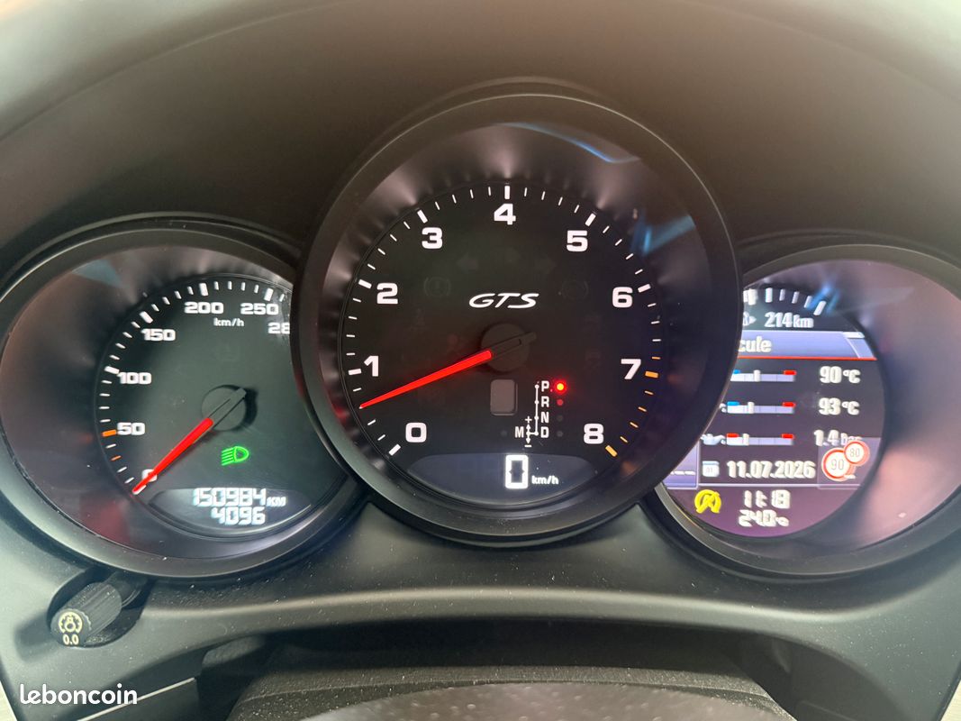 PORSCHE MACAN 3.0 GTS 360Ch Garantie 12 mois (image 14)