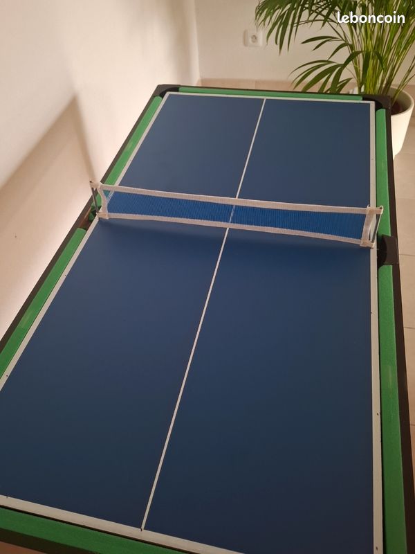 Table Multi-jeux / Baby-foot / Billard / Ping-pong / Air Hockey - Très bon état (image 18)