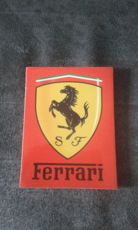 Stickers autocollant Ferrari, neufs - Équipement auto
