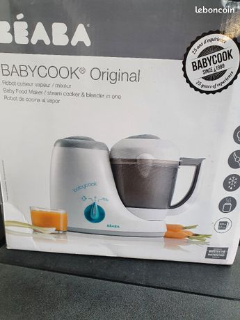 BEABA Mixeur Cuiseur Bébé Babycook neo night blue pas cher 