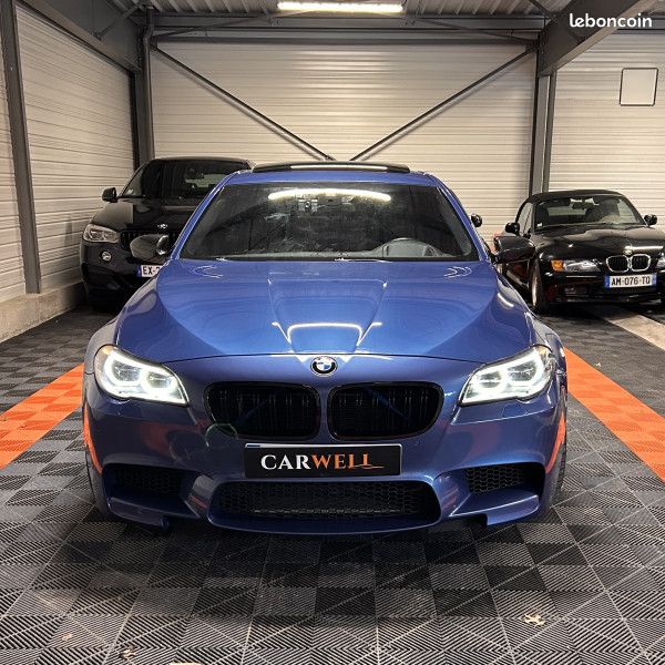Bmw M5 (F10) 4.4 V8 560CH DKG7 LCI | Caméra 360 | Bang & Olufsen | Toit Ouvrant (image 2)