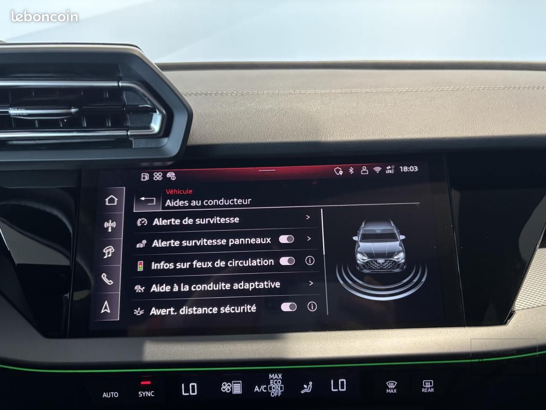 Audi A3 sportback TFSI e Hybride rechargeable 204 S tronic 6 S line (image 23)