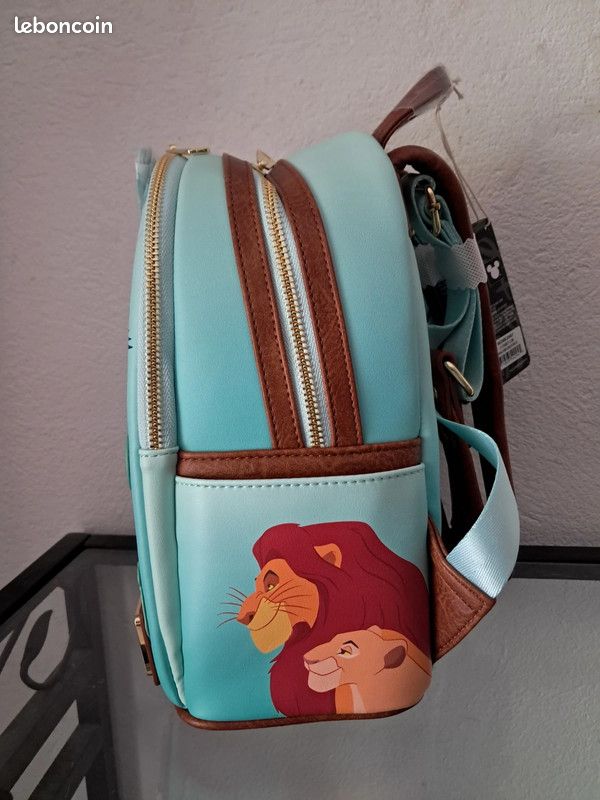 Sac à dos à roulettes Le Roi Lion Simba 3D 32 CM Maternelle