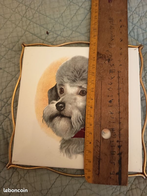 Dessous de plat en faïence Villeroy et Boch - Label Emmaüs