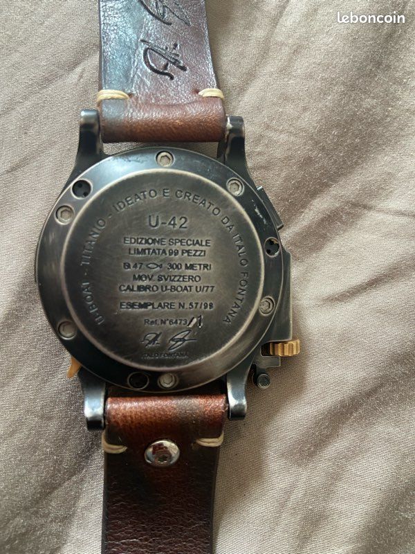 Montre U-boat U-42 UNICUM Montres Bijoux