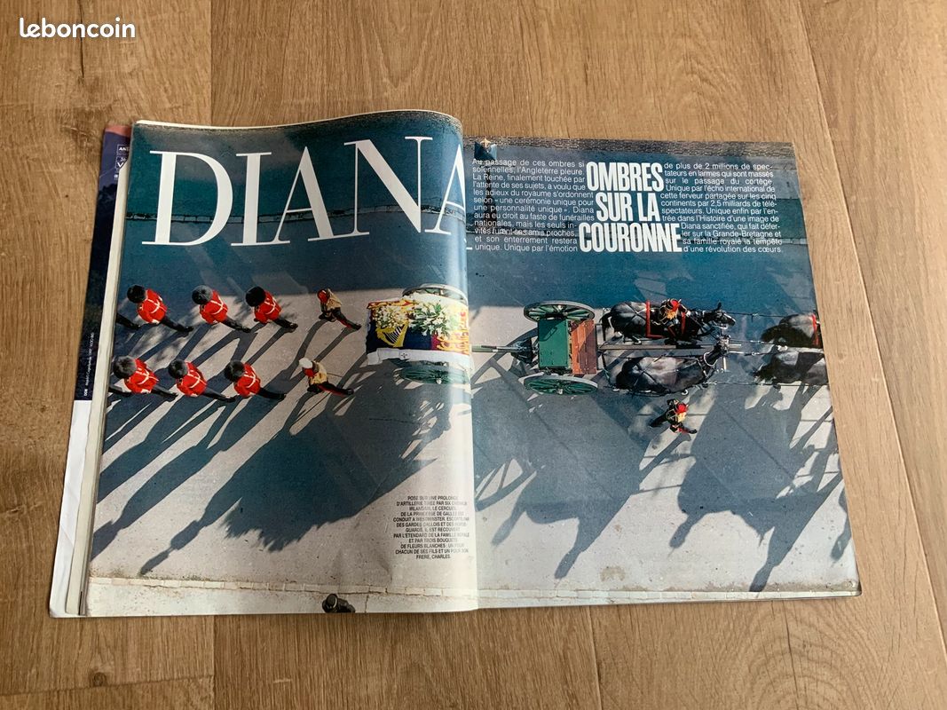 Magasine Paris Match Diana l’adieu (image 3)