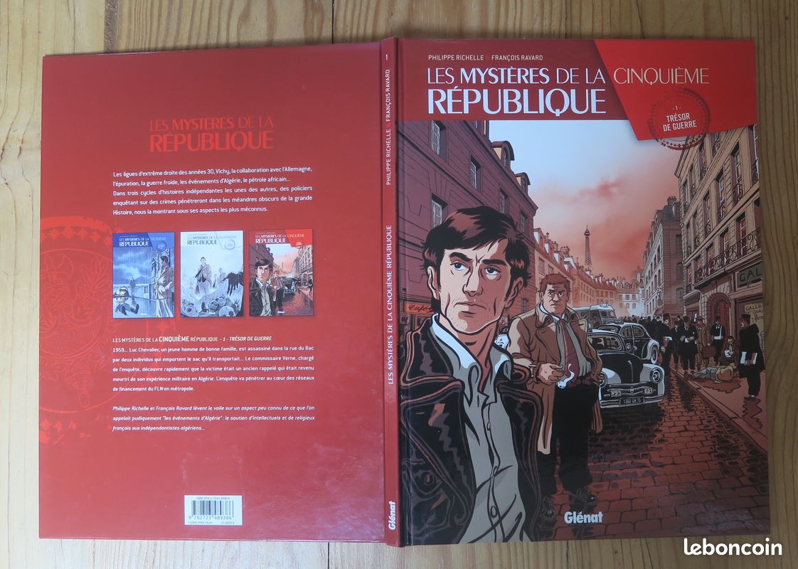 Les mystères de la cinquième république bande dessinée (image 1)