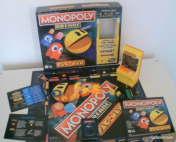Pacman Arcade Monopoly Monopoly Arcade: Pac-Man Board Game