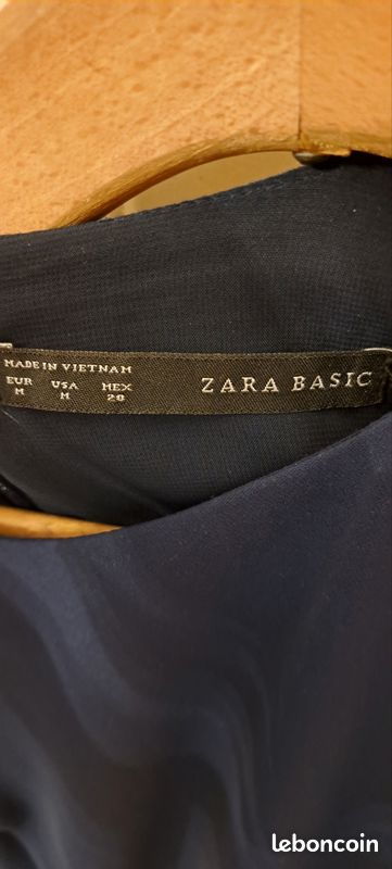 Robe bleue Zara (image 3)
