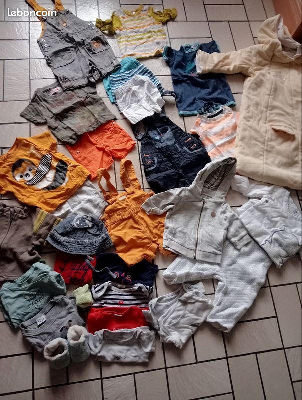 Lot vêtements garçon 3 mois (image 1)