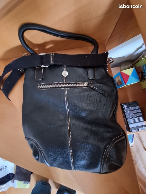Sac à main bourse noir (image 1)