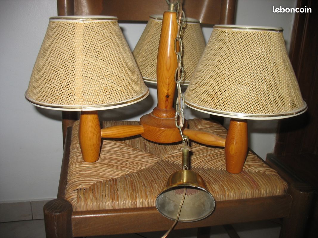 Lustre bois (image 2)