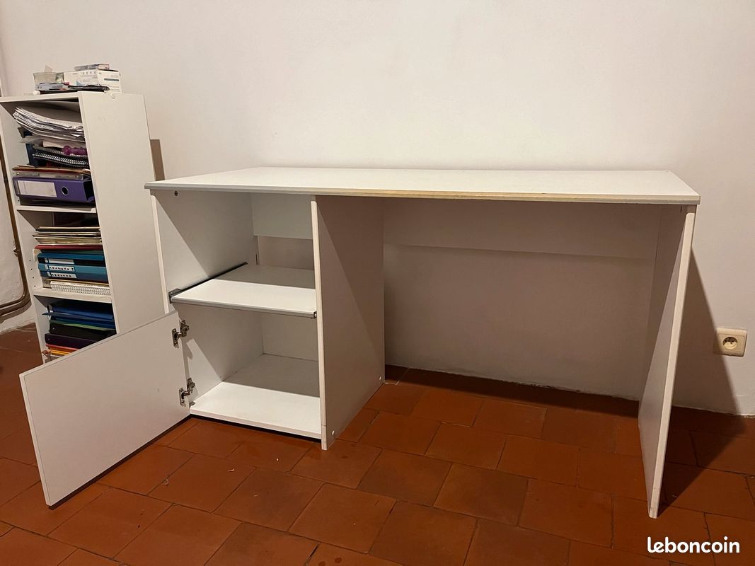 Bureau blanc (image 2)