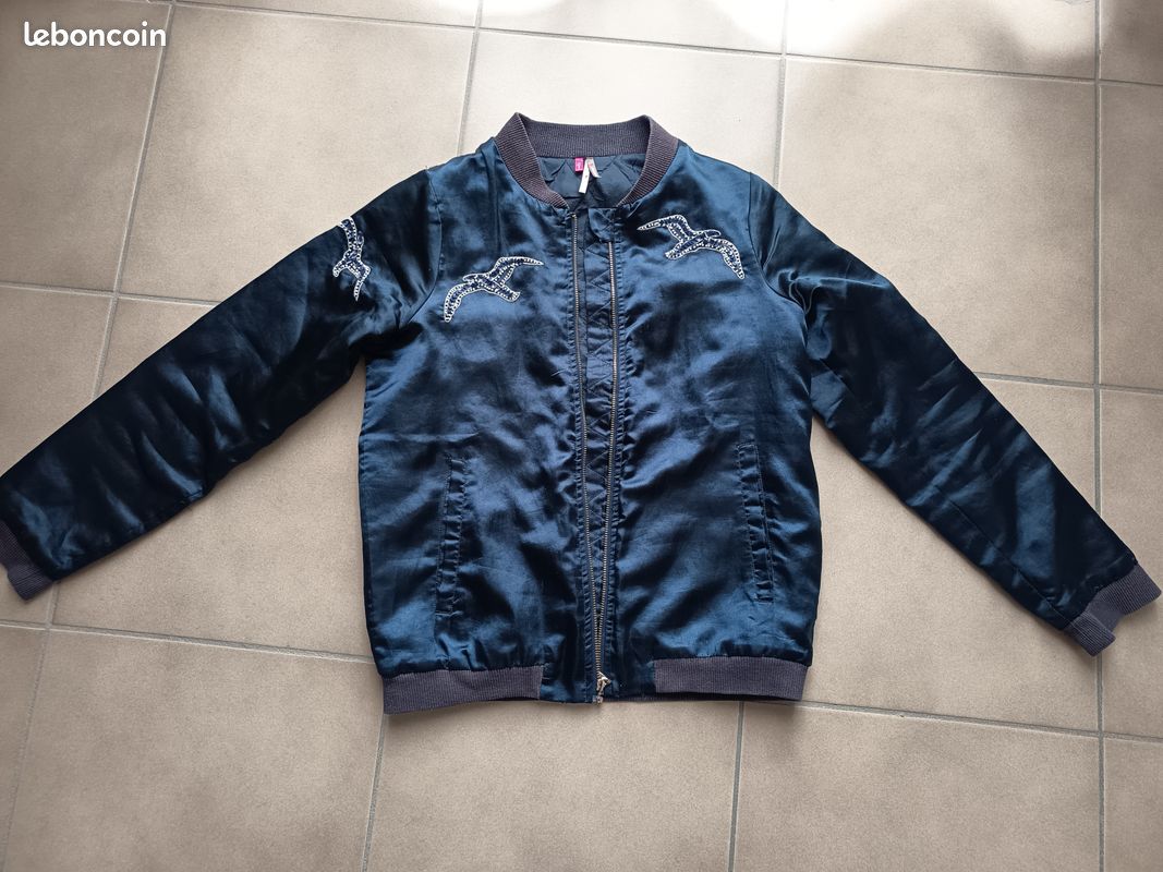Veste satinée fille (image 1)