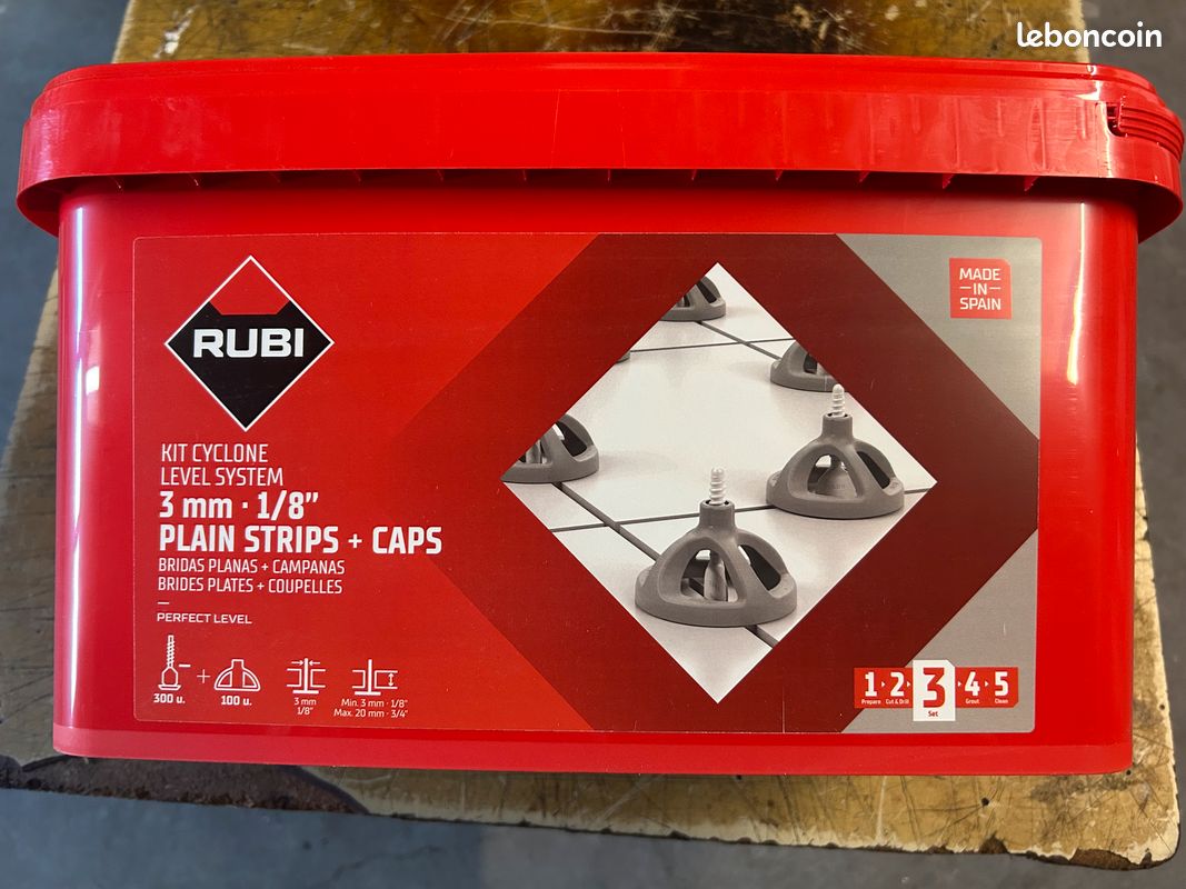 RUBI Kit Cyclone Level System 3mm NEUF (image 1)