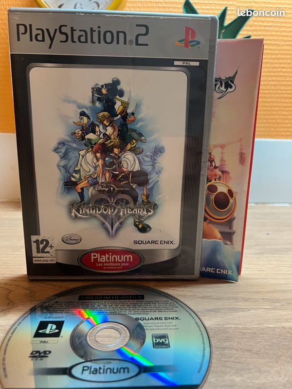Jeu Kingdom Hearts II PS2 – Version PAL Française Complète – Boîtier, Notice, Disque – Bon état