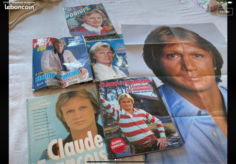 Deux livres sur Cloclo (image 1)