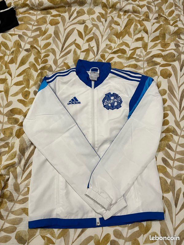Veste survêtement OM adidas bielsa 2014 vintage (image 1)