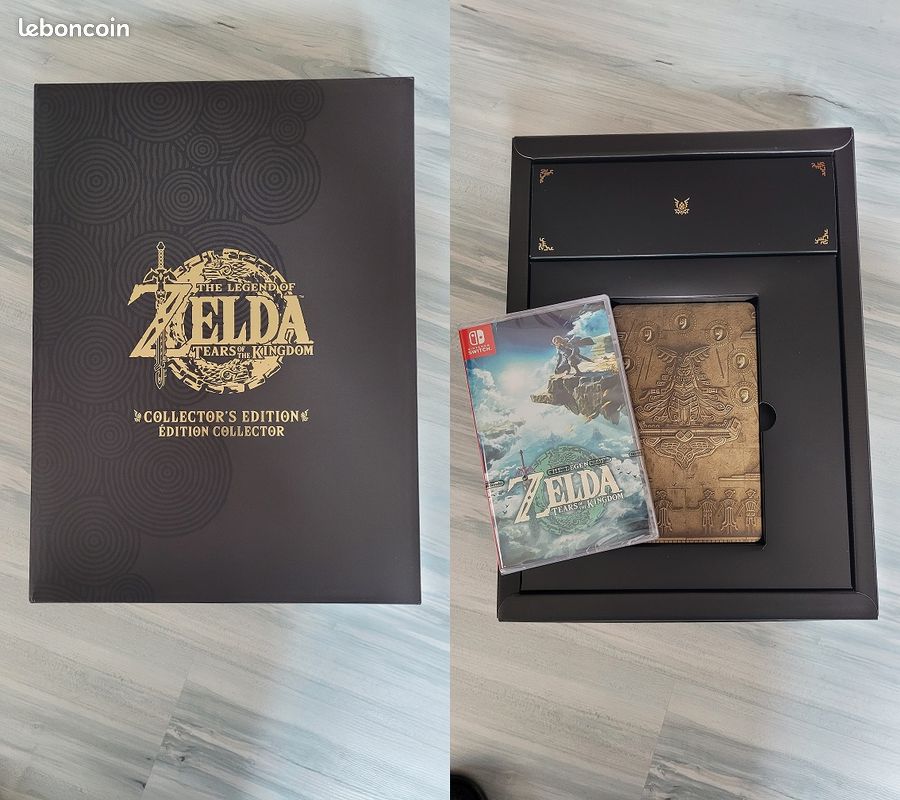 Zelda Tears of the Kingdom Edition Collector + Amiibos (image 5)