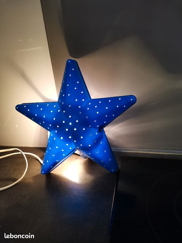 Luminaire applique étoile bleue enfant (image 8)