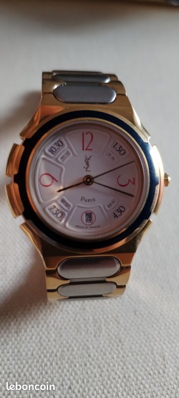 Vintage Yves Saint Laurent Montre à quartz pour femme YSL (image 1)