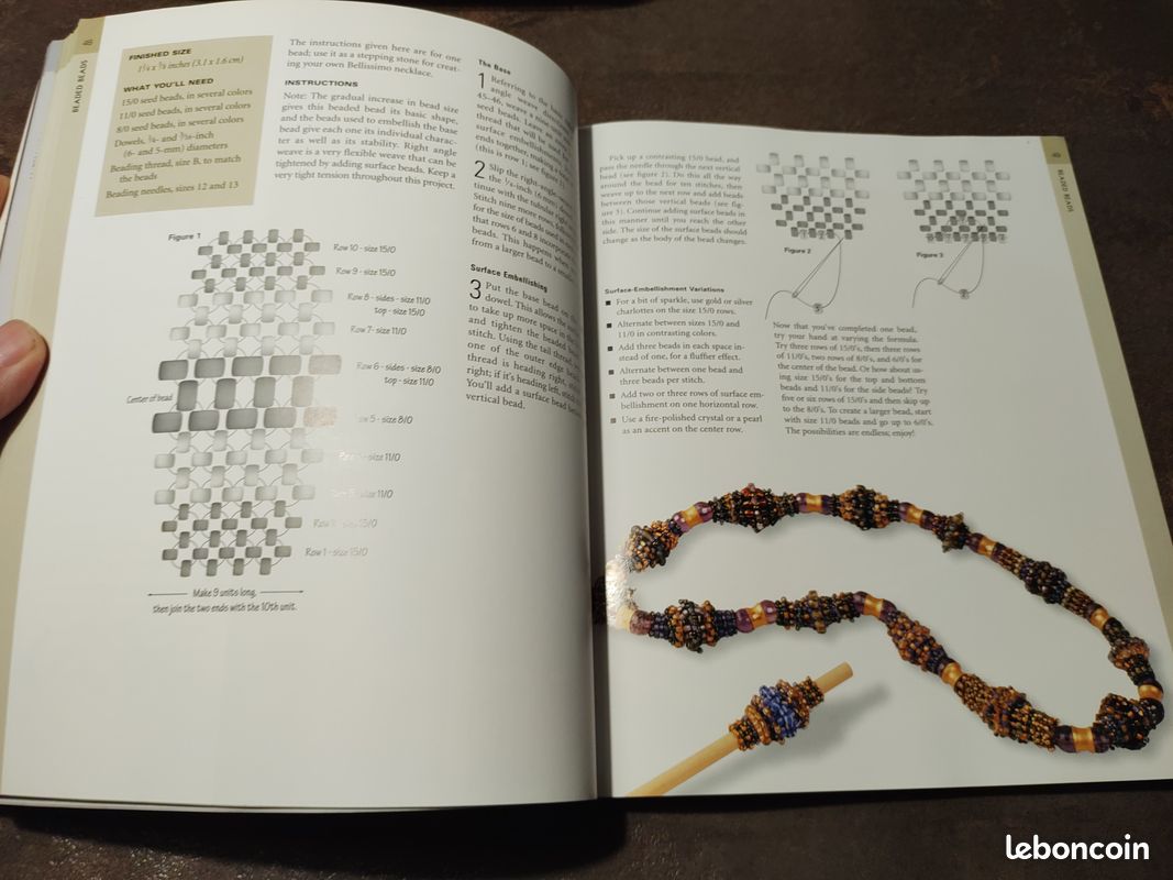L'Art du tissage des perles : "The Art & Elegance of beadweaving" (image 4)