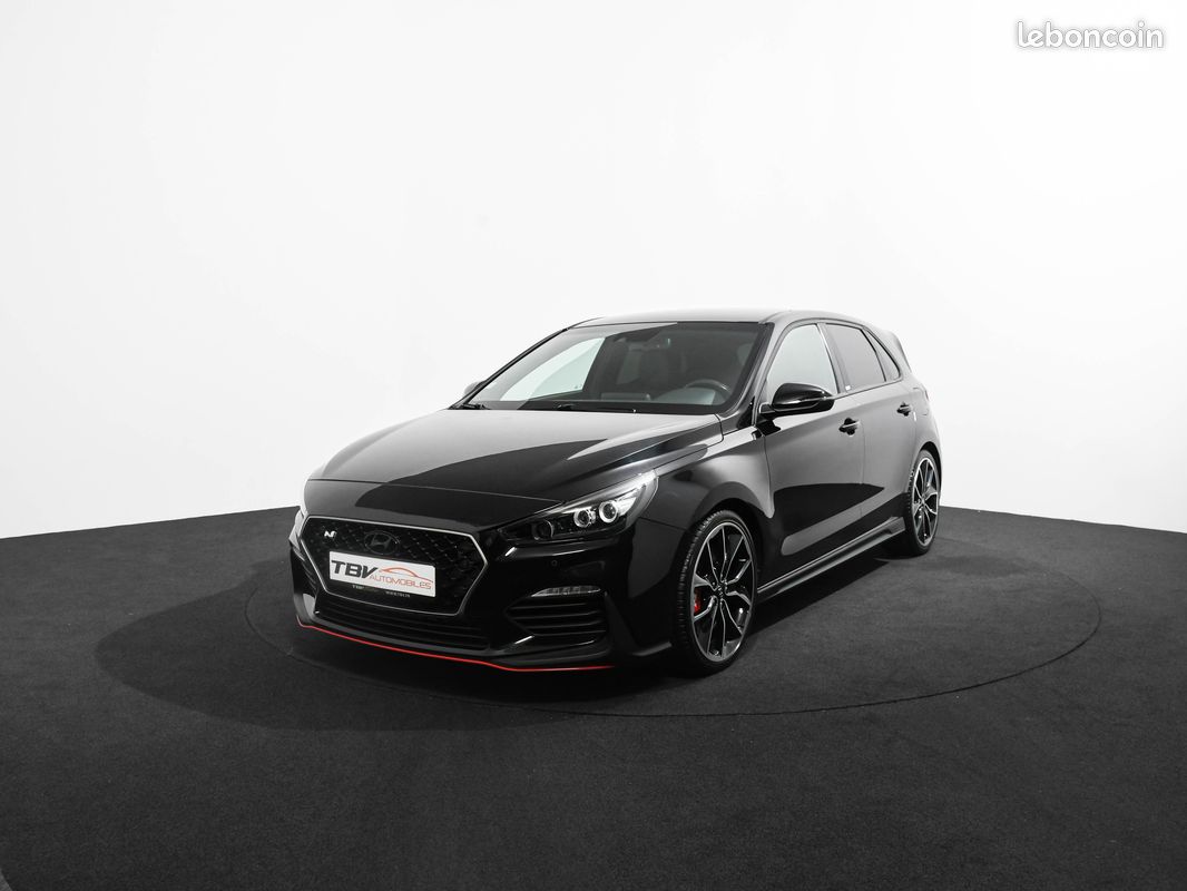 Hyundai I30 N PERFORMANCE 2.0 T-GDI 275 CV CAMERA CARPLAY KEYLESS GPS SIEGES ELECTRIQUES A MEMOIRE CHAUFFANTS SELLERIE CUIR / ALCANTARA JANTES ALU 19′ (image 1)