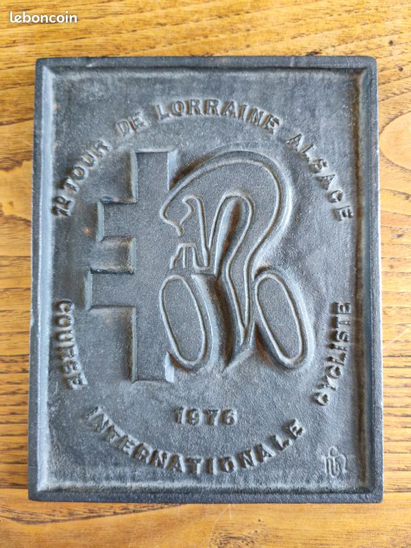 PLAQUE TOLE TOLEE métal 2cv 2 cv citroen 18/32 cm je déteste me faire