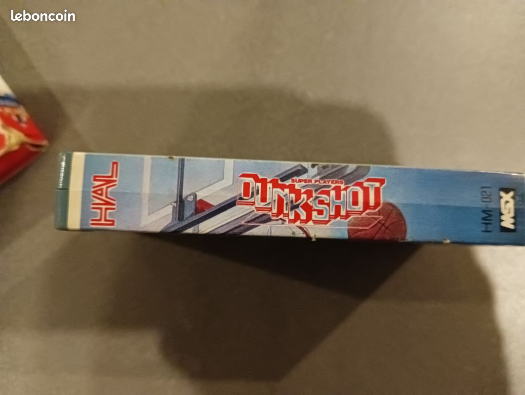 Jeu vintage hai MSX ROM .DUNK SHOT (image 5)