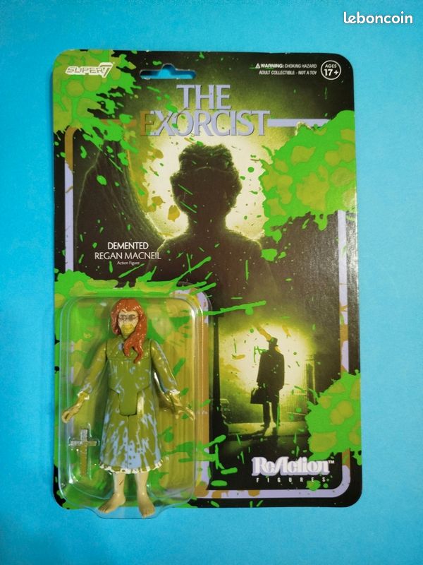 Figurine The Exorcist Demented Regan MacNeil (Super7 ReAction