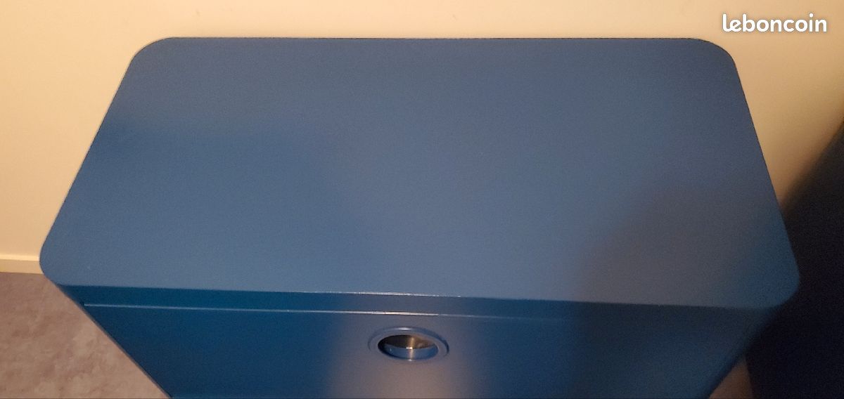 Chambre Enfant Bleu: Lit, Armoire et Commode (image 7)